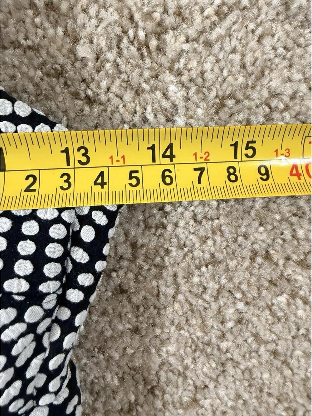 Aerie Jacquard Black White Polka Dot Bikini Set Tie Scoop Top High Cut Size M - Picture 8 of 11